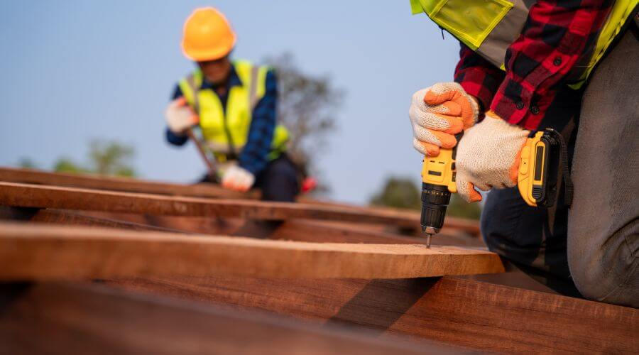 Professional gutter cleaning in Etna, NH